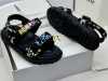 DIORACT SANDALS -BLACK