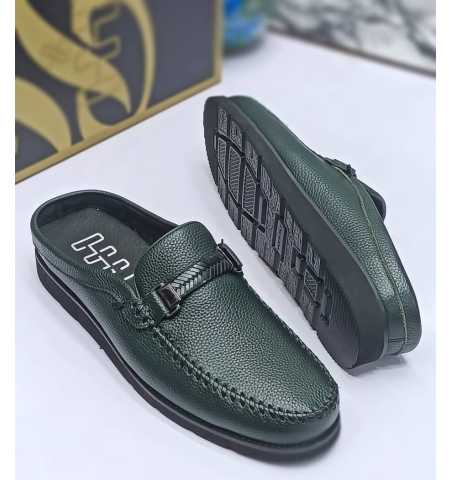 Oggi Men's Half Shoes Green